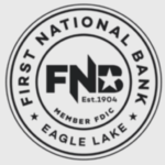 The First National Bank of Eagle Lake logo